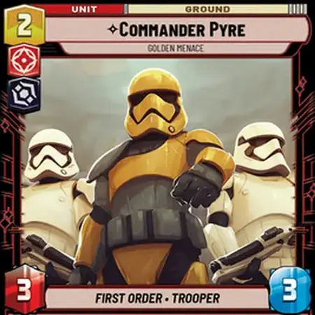 Commander Pyre — Golden Menace