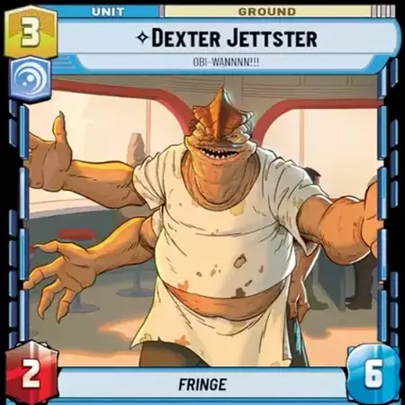 Dexter Jettster — Obi-Wannnn!!!