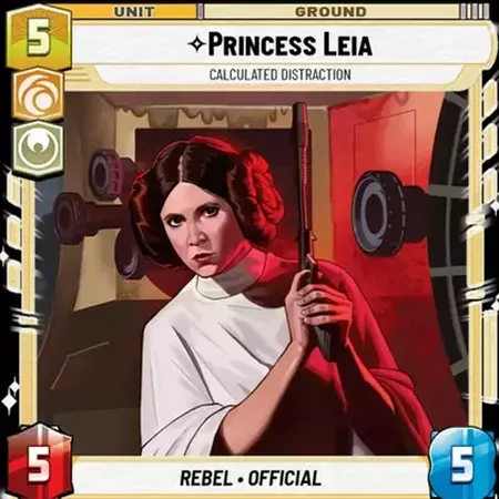 Princess Leia — Calculated Distraction
